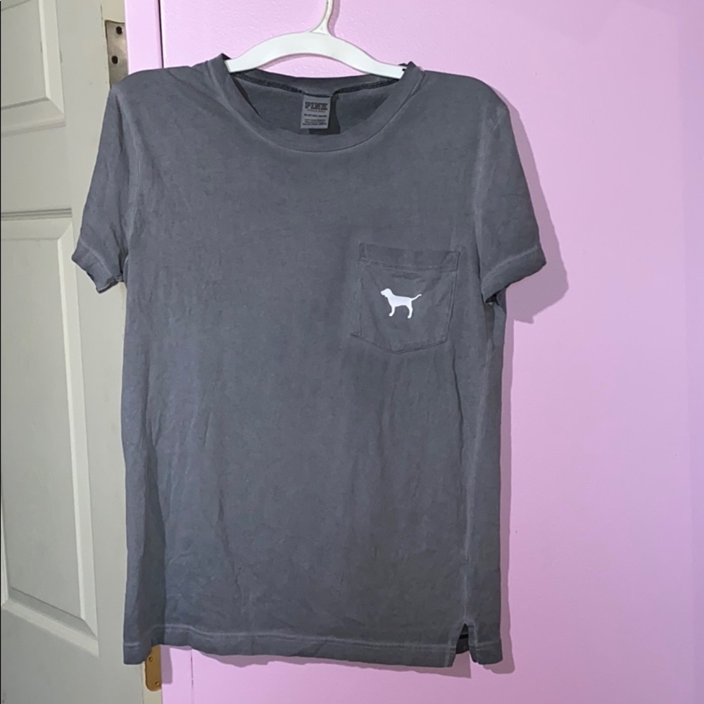 Grey PINK t-shirt